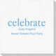 Big Word Celebrate Luxury Deville Napkins Image 3 of 4